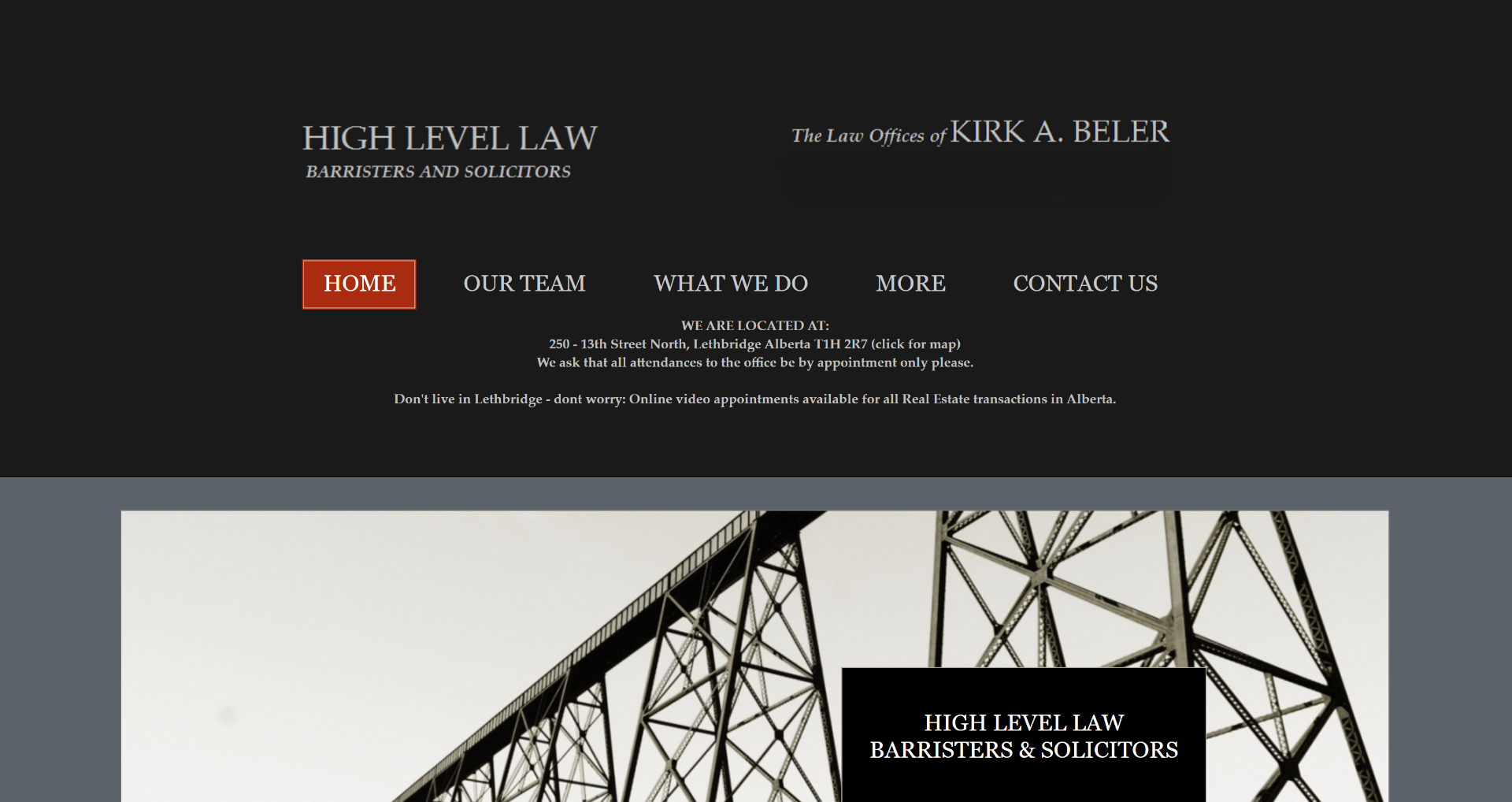High Level Law previous website