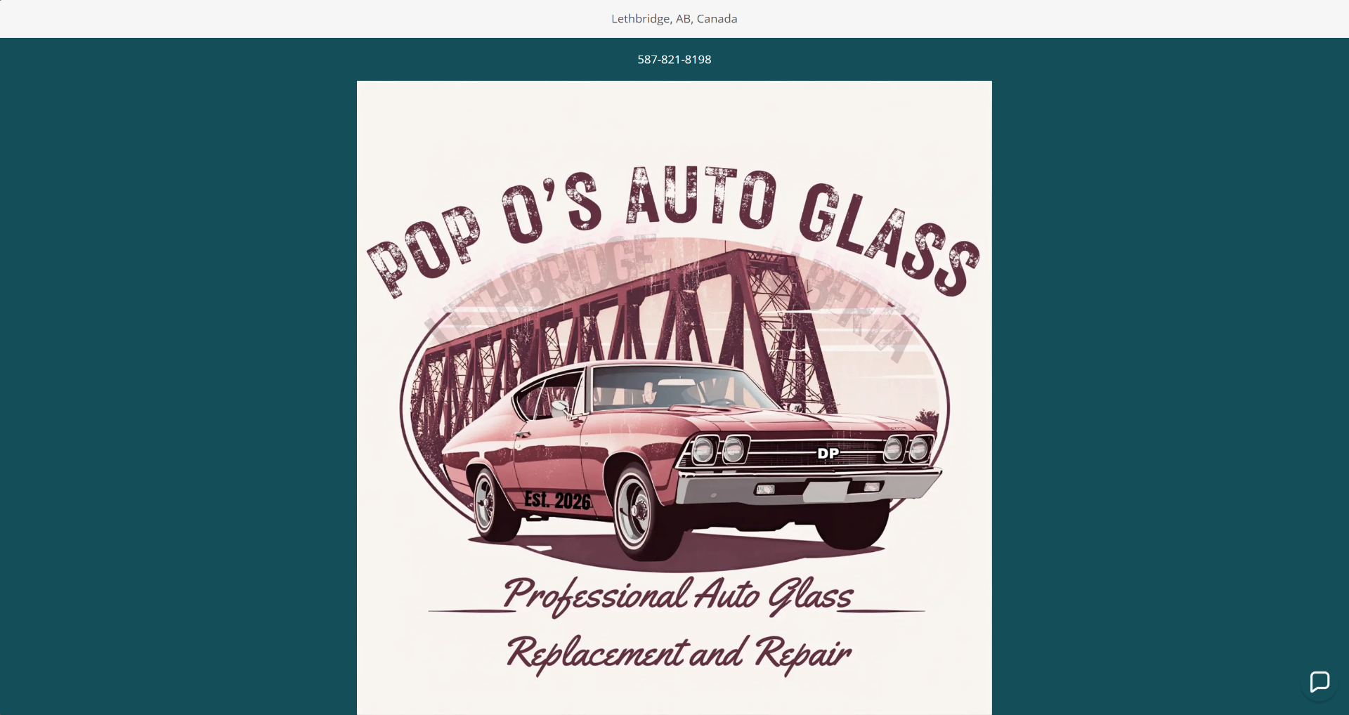 Pop O's Auto Glass previous website