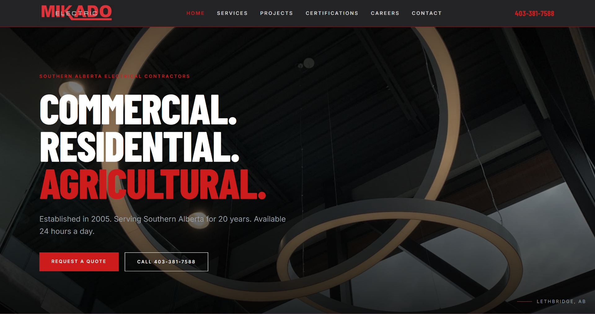 Mikado Electric website